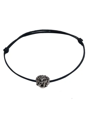 Western Thread Anklet in Black color - a226