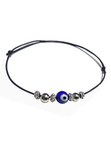 Western Thread Anklet in Blue color - a276