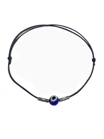 Western Thread Anklet in Blue color - a279