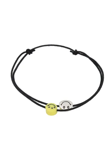 Western Thread Anklet in Yellow color - a462_s