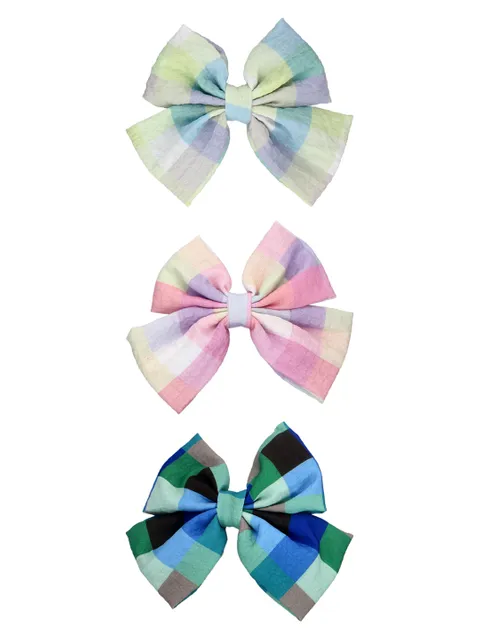 Printed Hair Clip in Assorted color - CNB40685