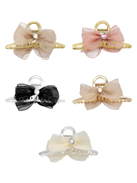 Fancy Butterfly Clip in Assorted color - CNB41344