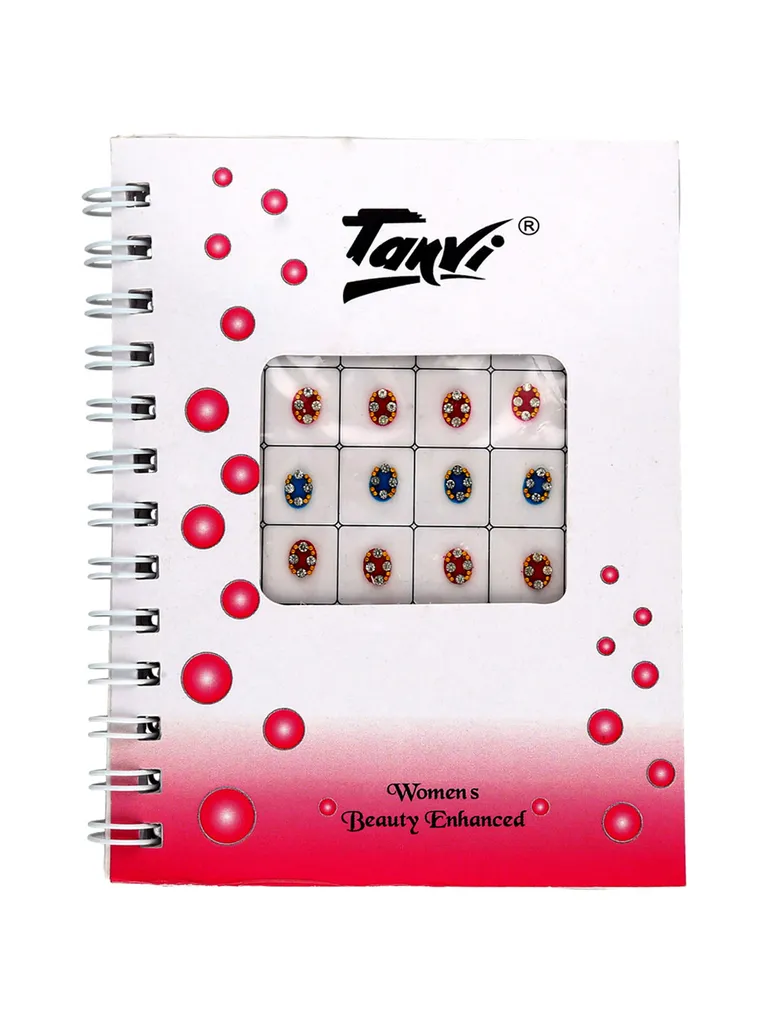 Traditional Diary Bindis in Assorted color - 3006D1-A