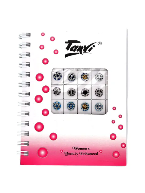 Traditional Diary Bindis in Assorted color - 2505