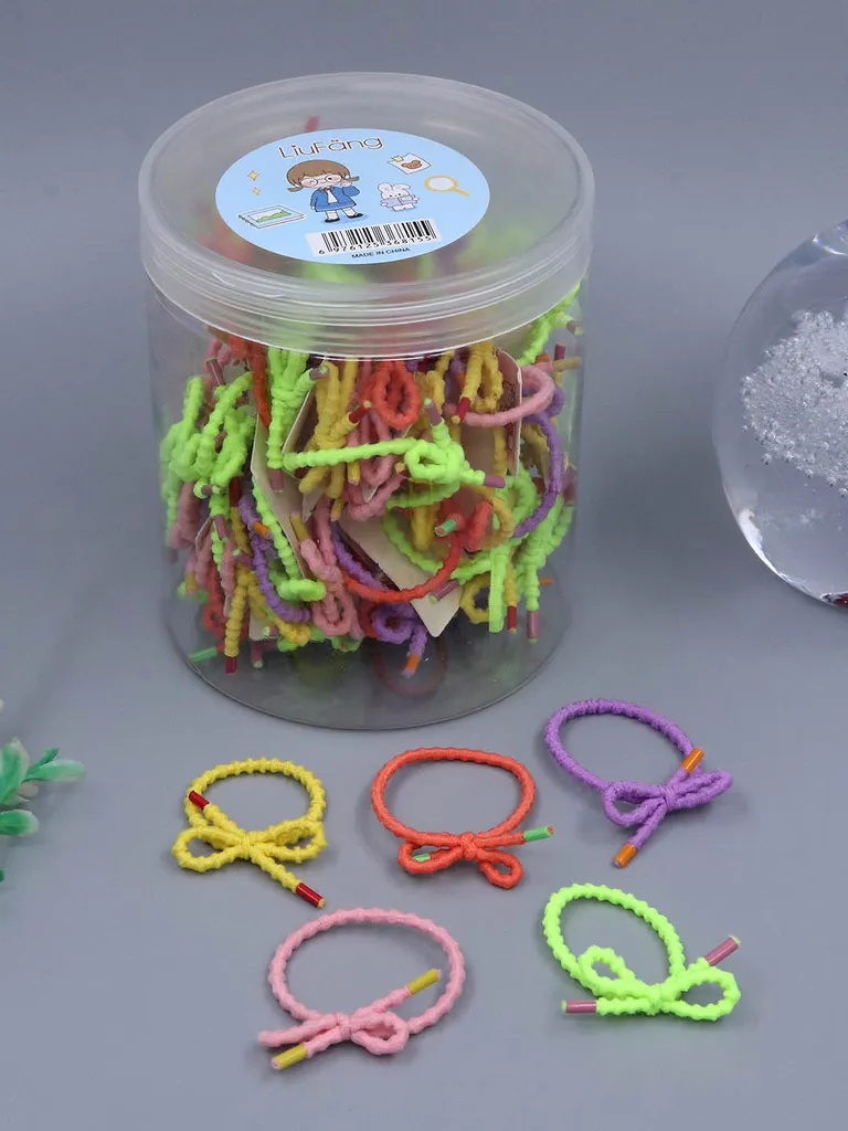 Plain Rubber Bands in Assorted color - STN142