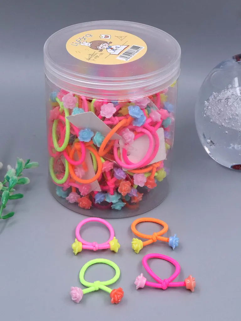 Fancy Rubber Bands in Assorted color - STN138