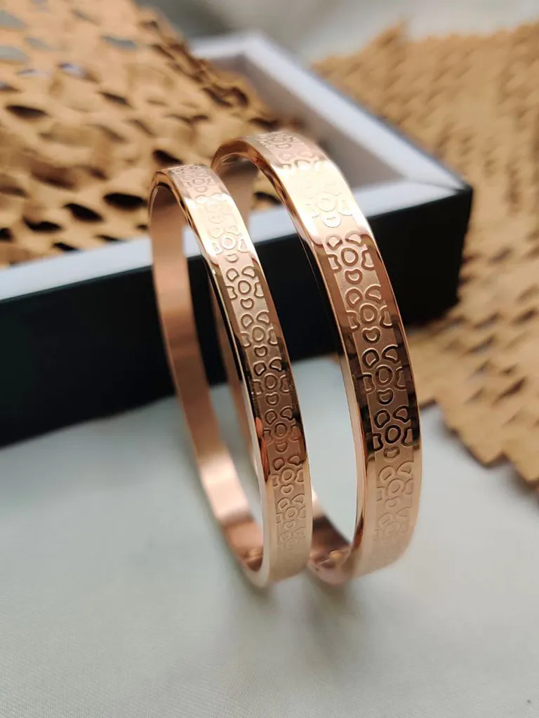 Couple Bracelets in Rose Gold finish - LC1084