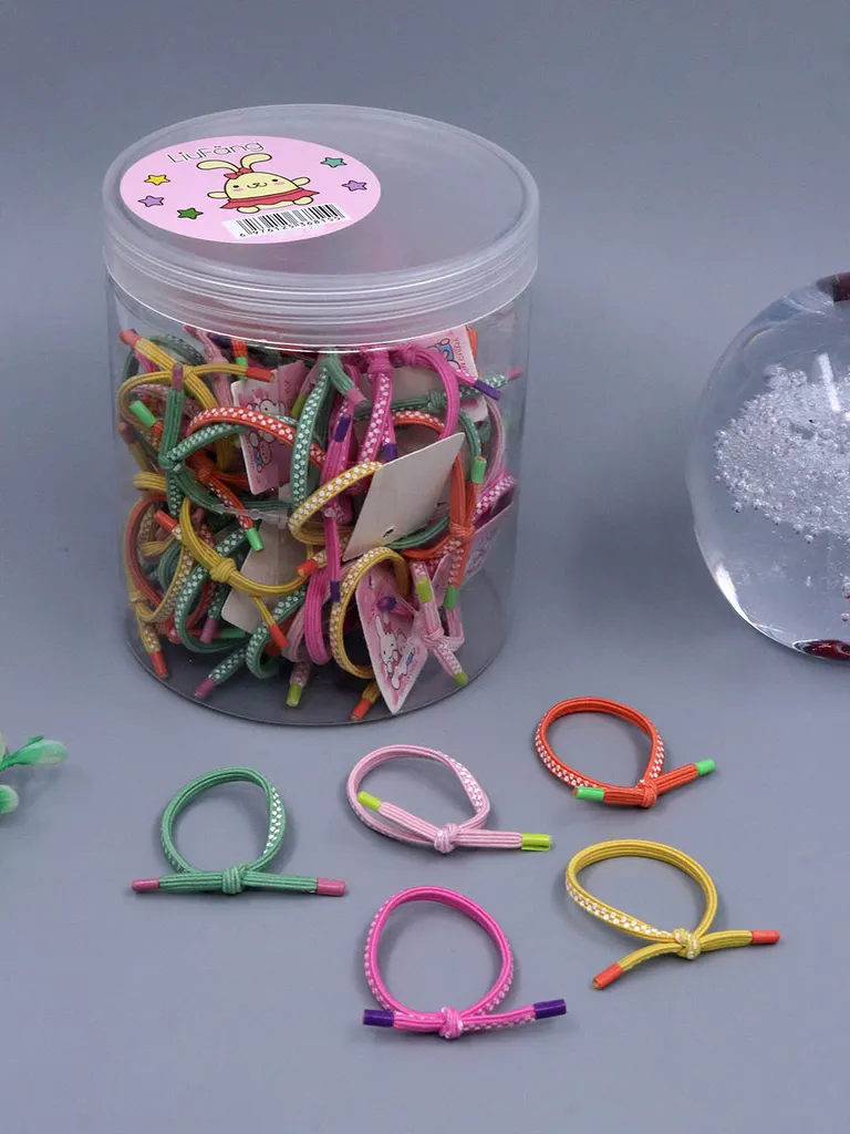Printed Rubber Bands in Assorted color - STN144