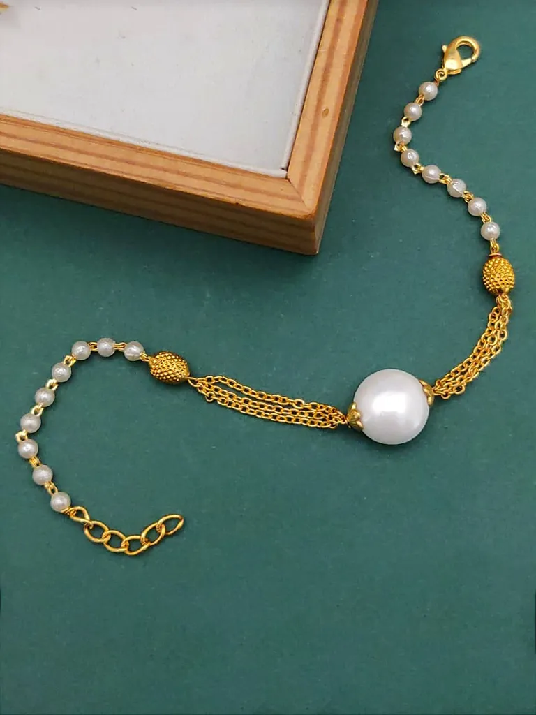 Mangalsutra Bracelet in Gold finish - HM0259
