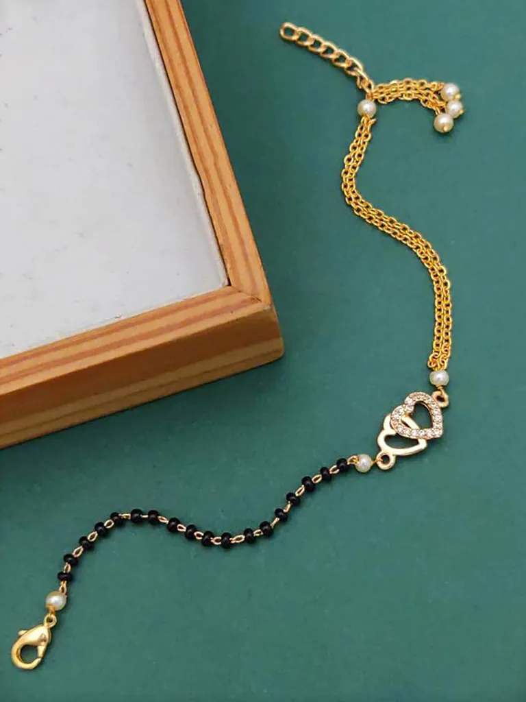 Mangalsutra Bracelet in Gold finish - HM0290