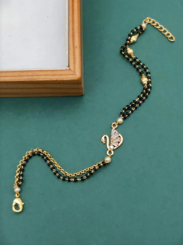 Mangalsutra Bracelet in Gold finish - HM0298