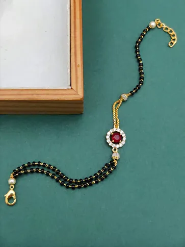 Mangalsutra Bracelet in Gold finish - HM0301