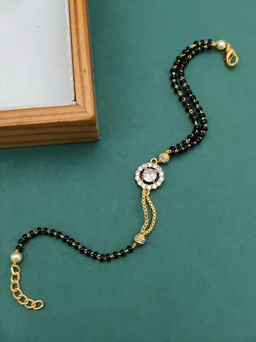 Mangalsutra Bracelet in Gold finish - HM0305