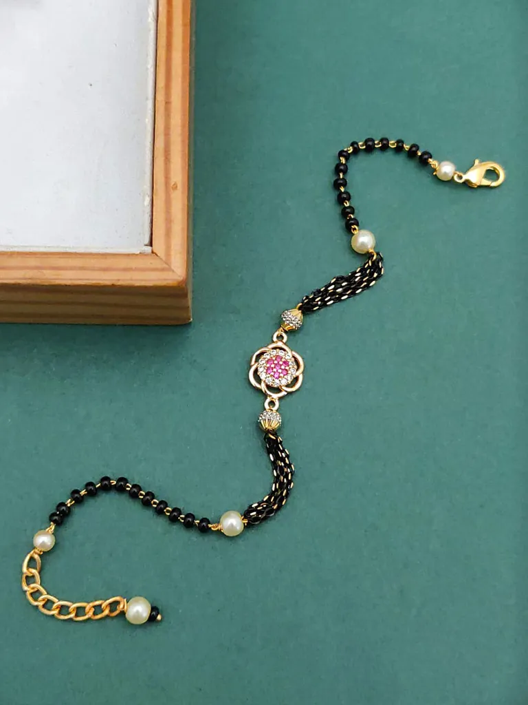 Mangalsutra Bracelet in Gold finish - HM0307