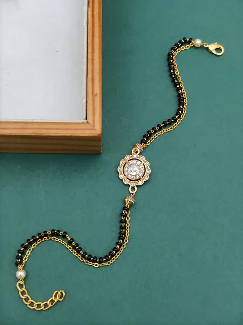 Mangalsutra Bracelet in Gold finish - HM0311