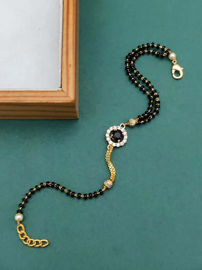 Mangalsutra Bracelet in Gold finish - HM0310