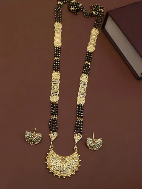 Traditional Multistrand Mangalsutra in Gold finish - M1075