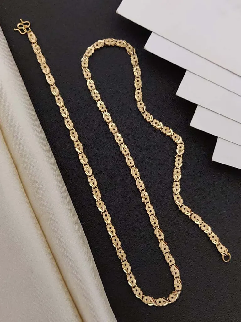 Western Chain in Gold finish - C0380