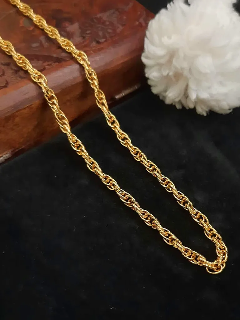 Western Chain in Gold finish - C0274