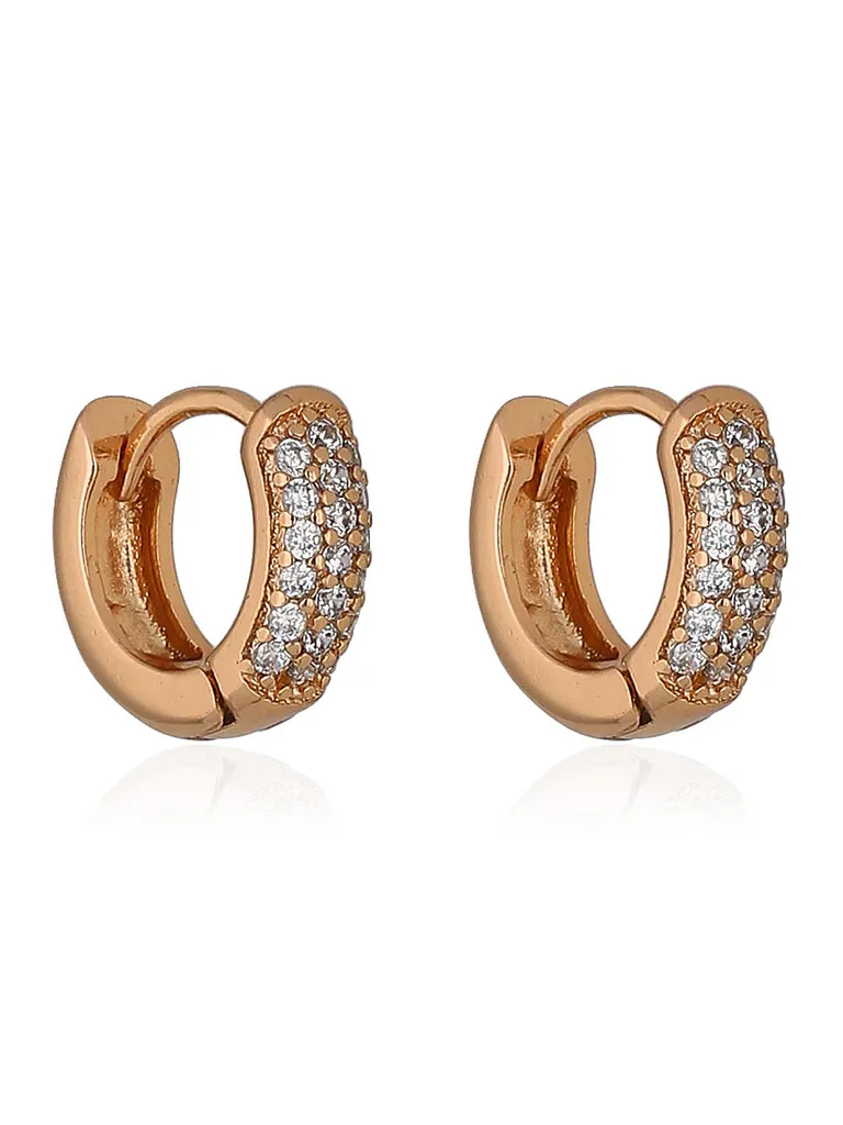 AD / CZ Bali / Hoops in Gold finish - CNB36671