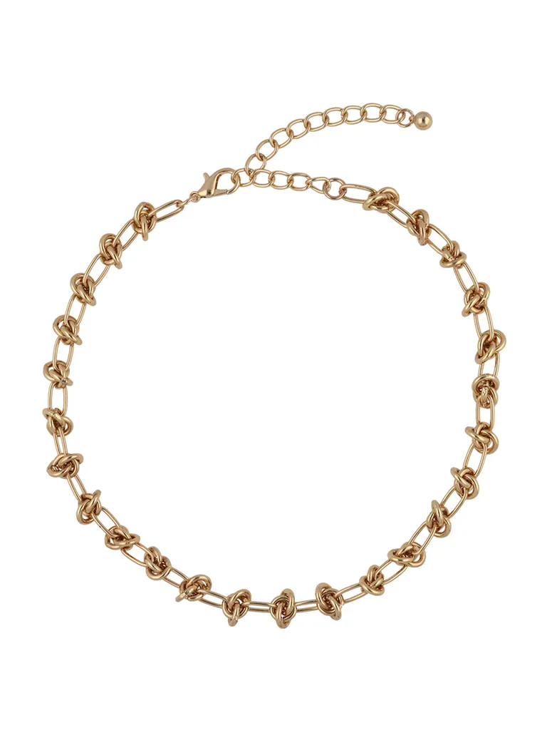 Western Necklace in Gold finish - CNB24240