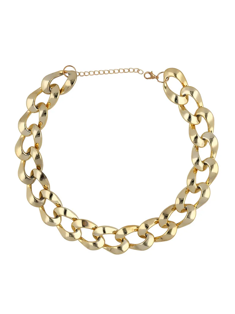 Western Necklace in Gold finish - CNB24244