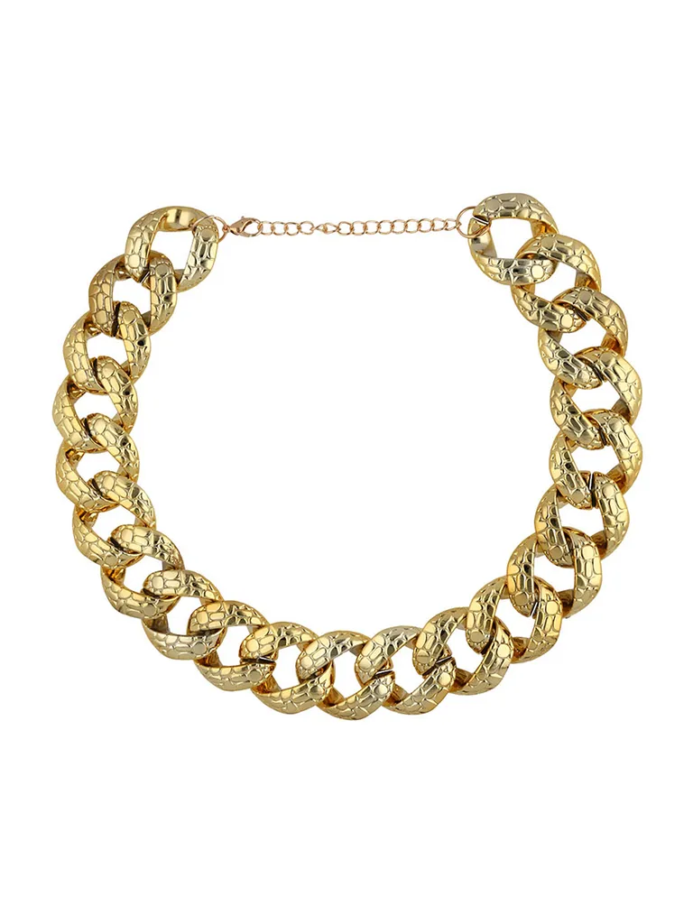 Western Necklace in Gold finish - CNB24246