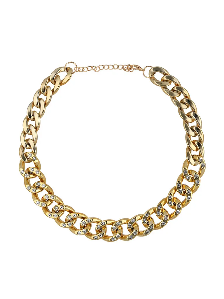 Western Necklace in Gold finish - CNB24247