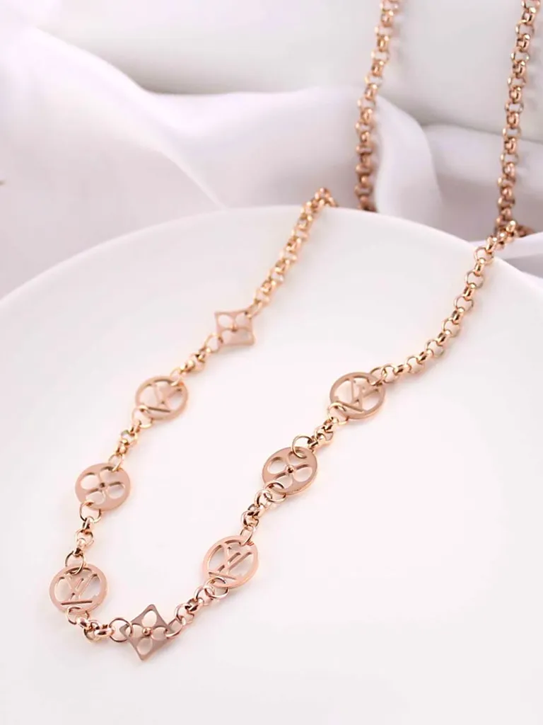 Western Necklace in Rose Gold finish - CP0793