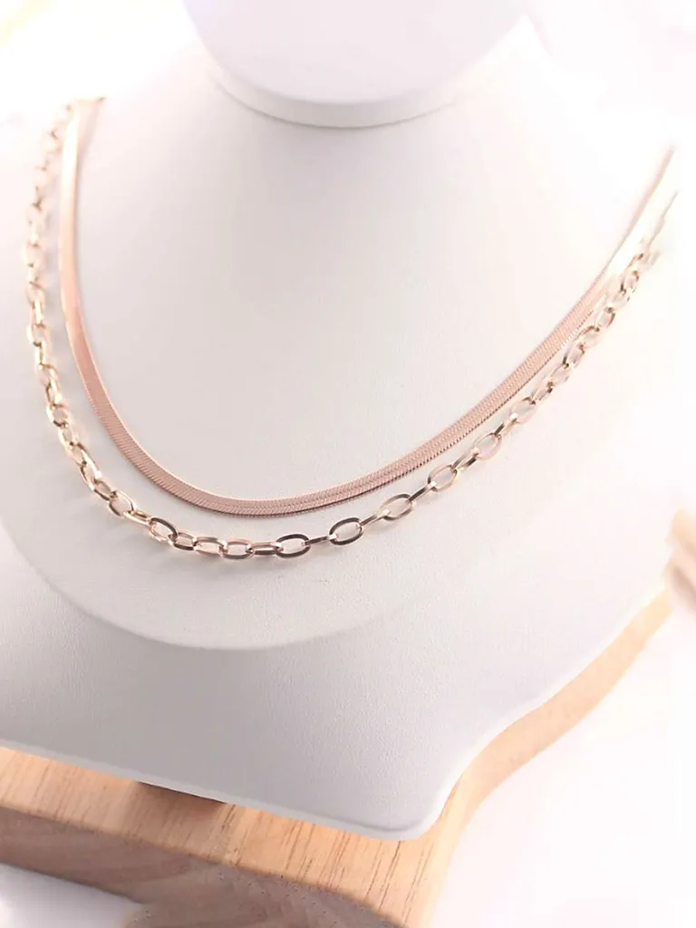 Western Necklace in Rose Gold finish - CP0795