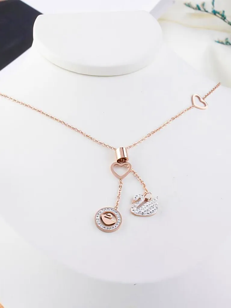 Western Necklace in Rose Gold finish - CP0800