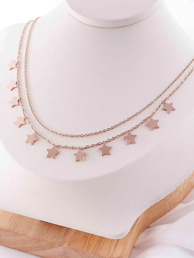 Western Necklace in Rose Gold finish - CP0817