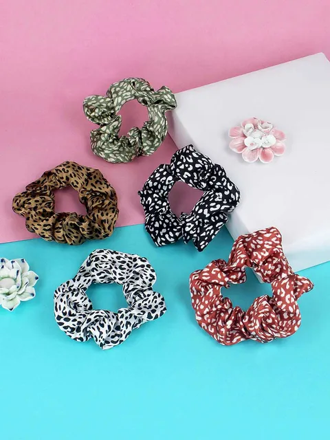 Printed Scrunchies in Assorted color - STN155