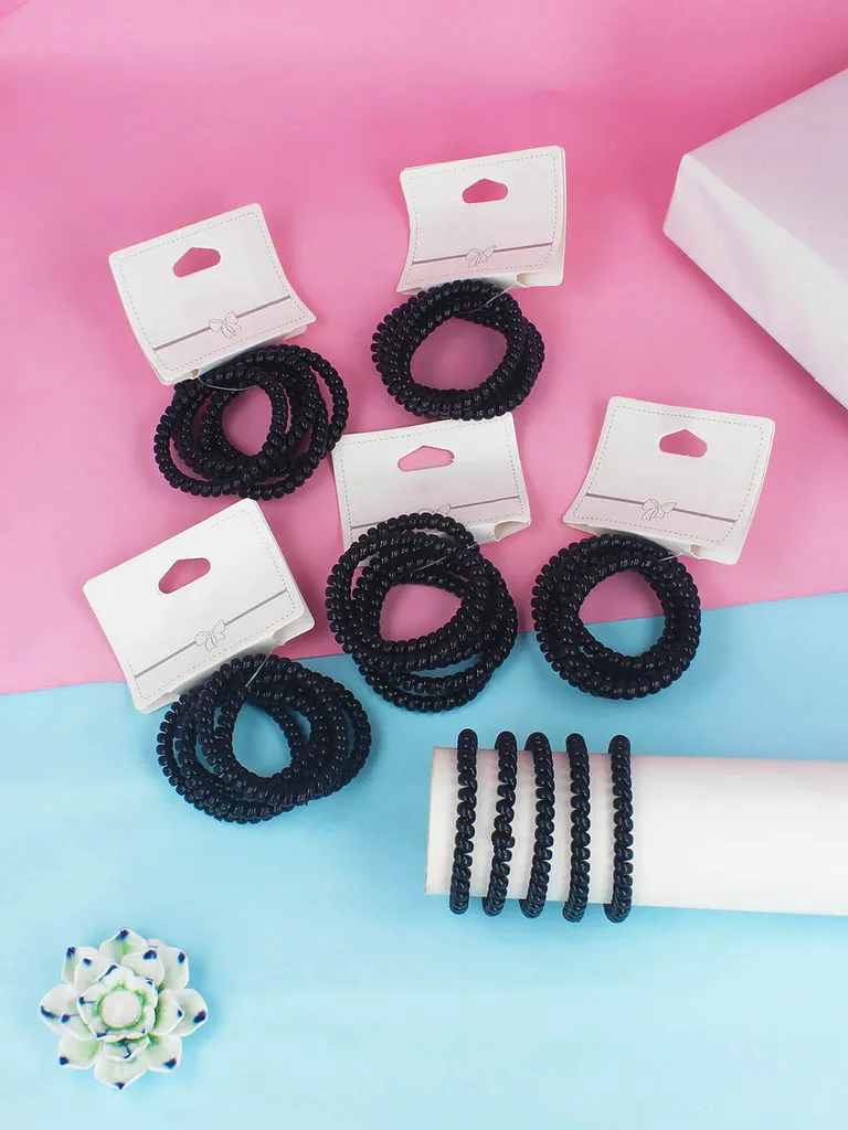 Telephone Wire Style Spiral Rubber Bands - STN269