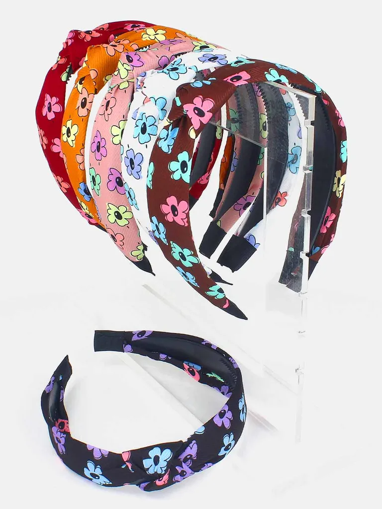 Printed Hair Band in Assorted color - H774