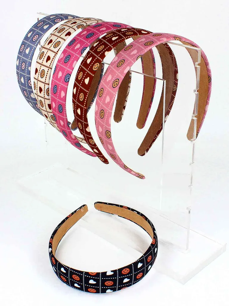 Printed Hair Band in Assorted color - H703