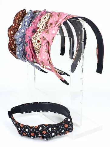 Printed Hair Band in Assorted color - H685