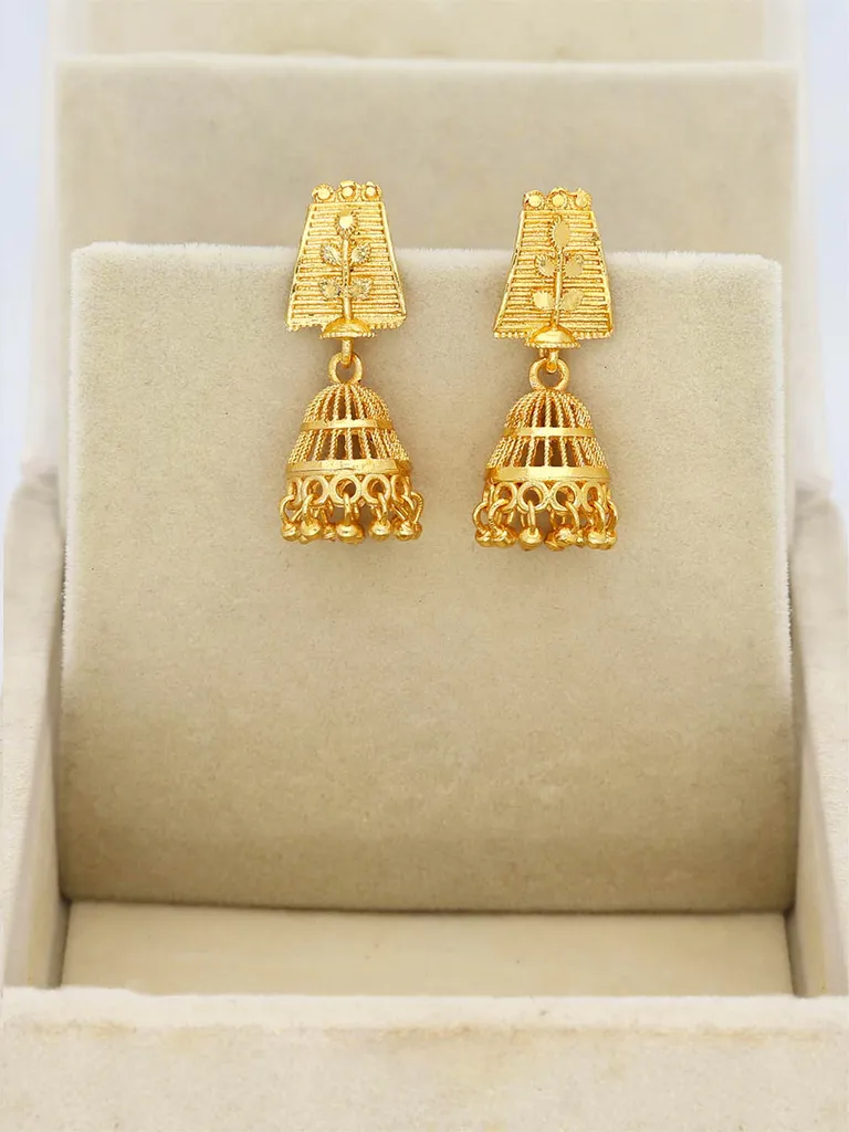 Antique Dangler Earrings in Gold finish - 35-BD