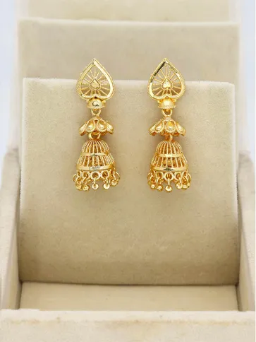 Antique Dangler Earrings in Gold finish - 237-BE