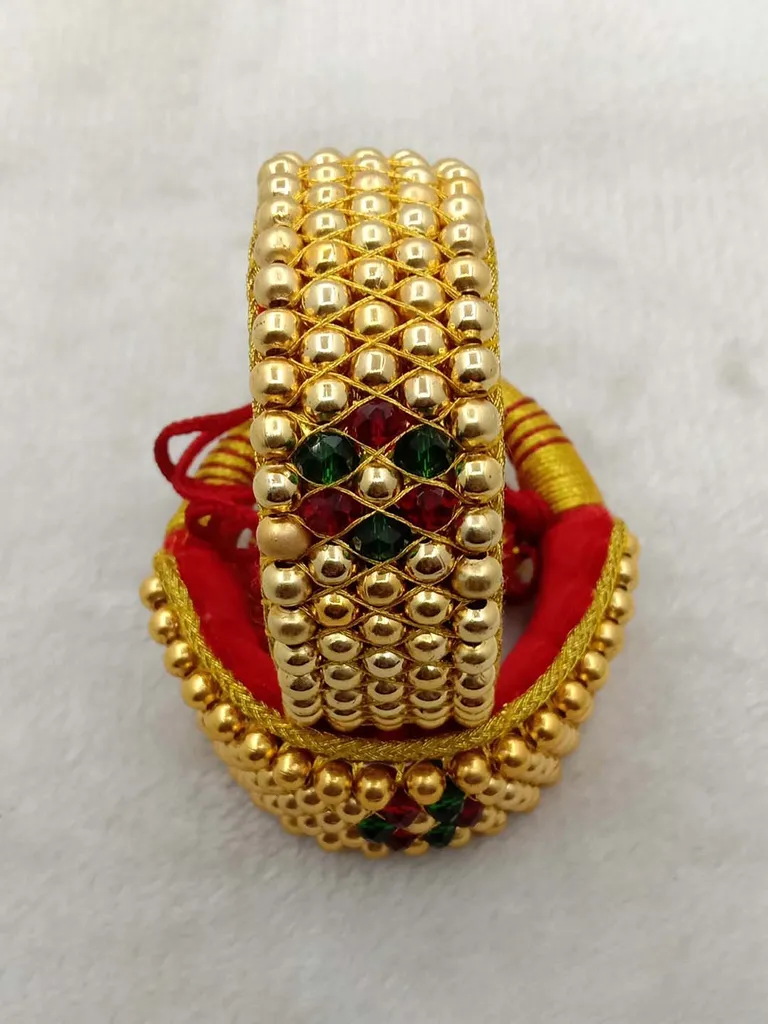 Traditional Bajuband / Armlet in Gold finish - PSR341