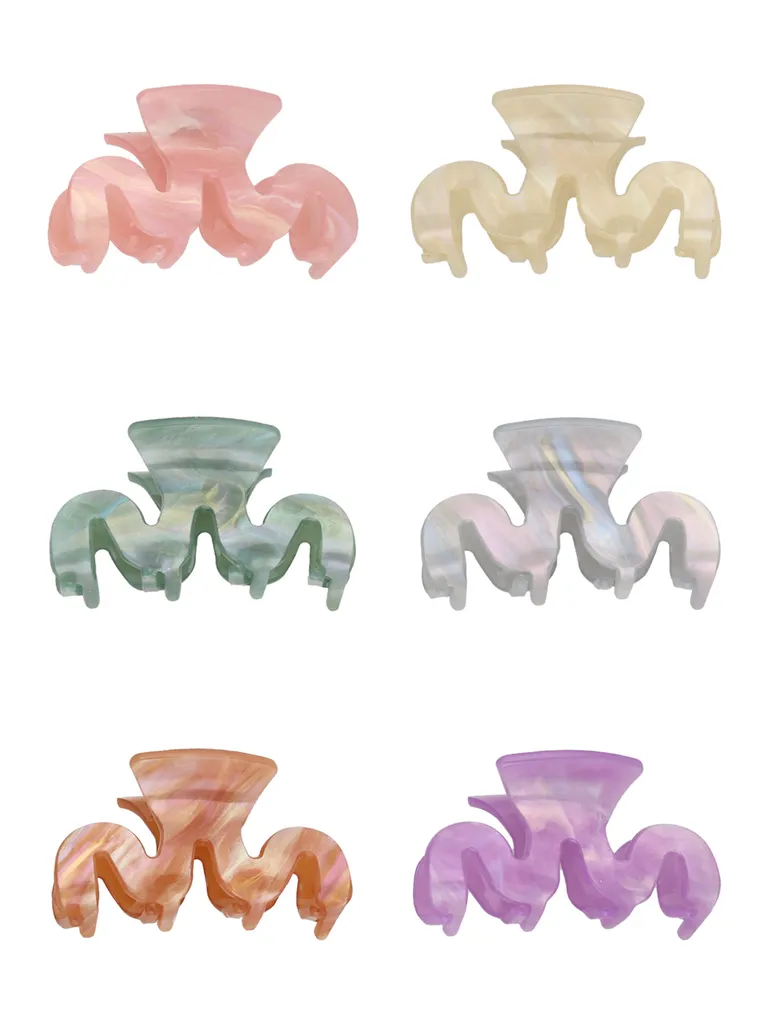 Plain Butterfly Clip in Assorted color - STN294