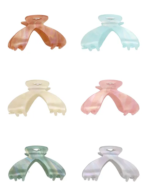 Plain Butterfly Clip in Assorted color - STN310
