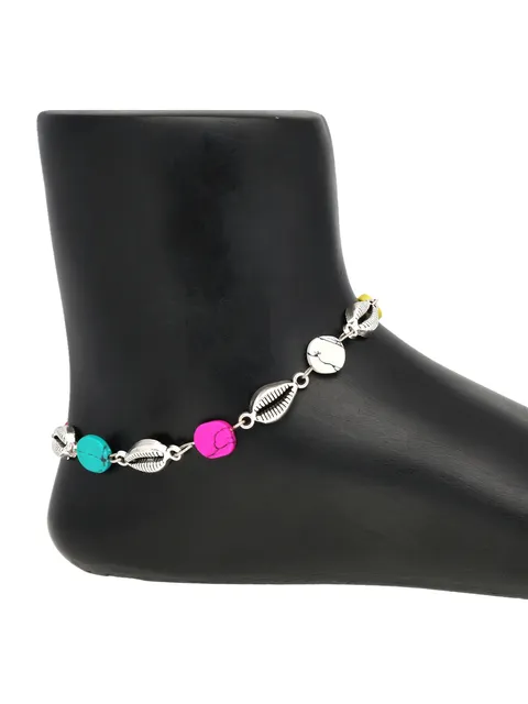 Western Loose Anklet in Multicolor color - 9496