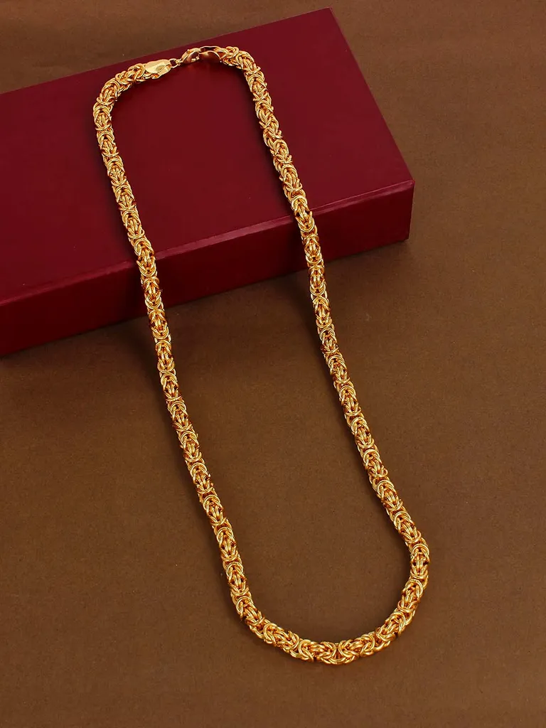 Western Chain in Gold finish - 8