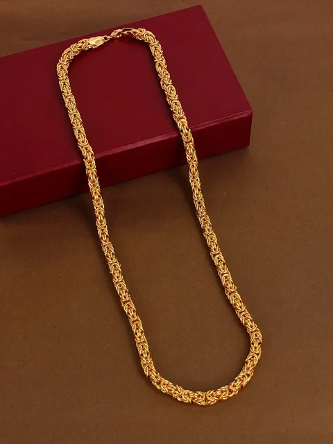 Western Chain in Gold finish - 8