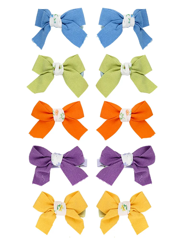 Printed Hair Clip in Assorted color - STN344