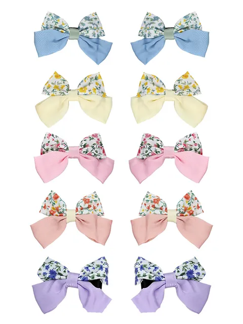 Printed Hair Clip in Assorted color - STN345