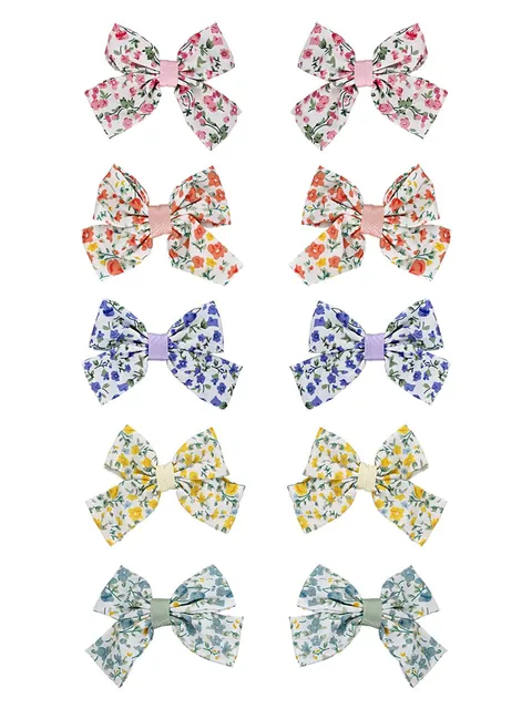 Printed Hair Clip in Assorted color - STN348