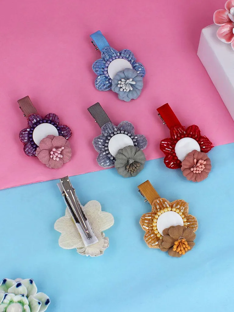 Fancy Hair Clip in Assorted color - GRL21
