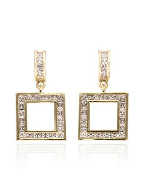 Western Earring in Gold finish - CNB16803